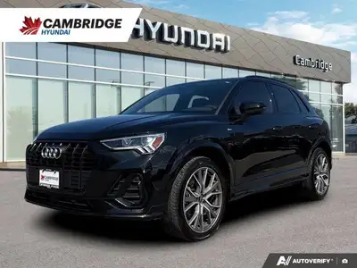 *2021 Audi Q3 Progressiv quattro | Panoramic Sunroof | Leather | Virtual Cockpit * The 2021 Audi Q3...