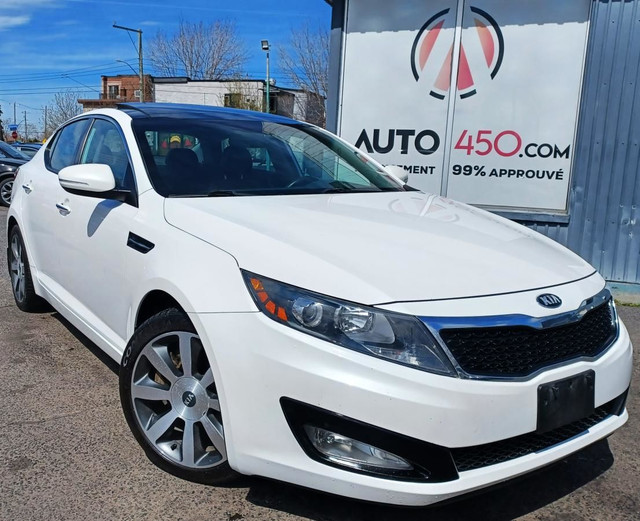 KIA Optima EX LUXE 2013 **EX LUXE+BAS KILO+CUIR+PANO** in Cars & Trucks in Longueuil / South Shore