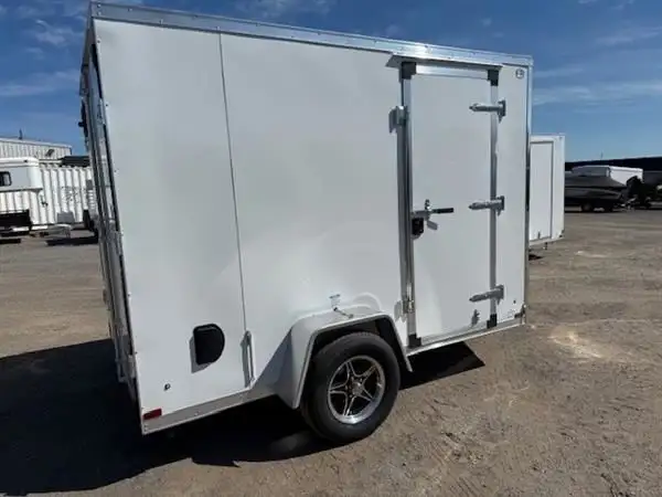 FOREST RIVER ULAFT 6X10 SINGLE AXLE BARN DOOR in Cargo & Utility Trailers in Kingston - Image 6