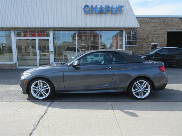 Bmw 2 Series Convertible 230i xDrive AWD *8 PNEUS + 8 MAGS* 2017 in Cars & Trucks in Longueuil / South Shore - Image 3