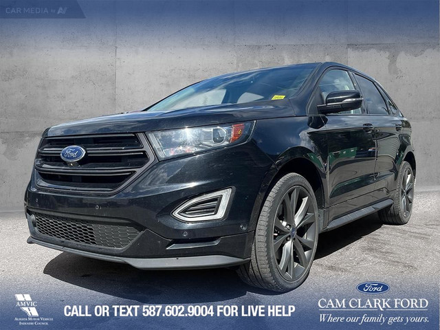 2018 Ford Edge Sport HEATED/COLD SEATS* MOON ROOF* NAVI* CARPLAY in Cars & Trucks in Banff / Canmore