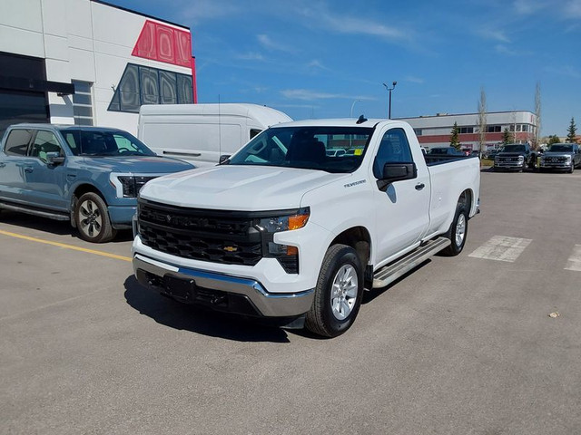 2024 Chevrolet Silverado 1500 2WD Reg Cab 140" Work Truck 8' Box in Cars & Trucks in Calgary
