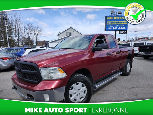 RAM 1500 Cabine quad 4RM, 140,5 po ST 2013 !! FREIN NEUF AUX 4 R in Cars & Trucks in Laval / North Shore