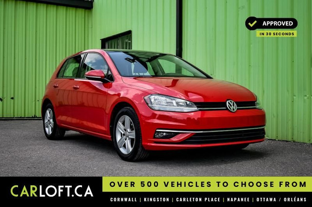 2018 Volkswagen Golf Comfortline - Sunroof - Leather Seats in Cars & Trucks in Cornwall