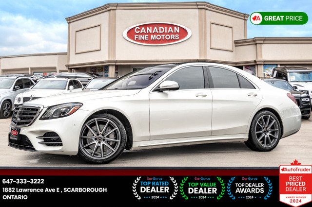 2020 Mercedes-Benz S-Class S 560 4MATIC | MASSAGE SEATS | HUD |  in Cars & Trucks in City of Toronto