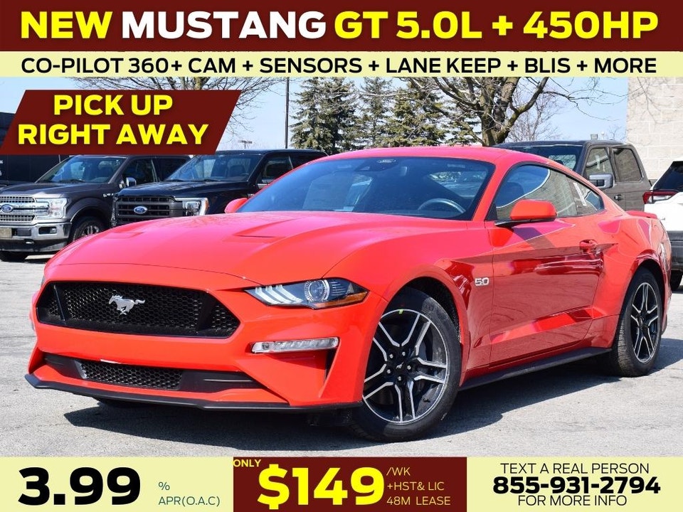  2022 Ford Mustang GT| REMOTE START| CO-PILOT 360| SENSORS