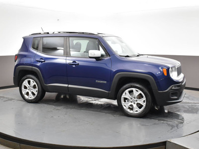 2017 Jeep Renegade LIMITED 4X4 W/ LEATHER, NAVIGATION, POWER MOO
