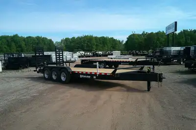 Canada Trailers Equipment Hauler Trailer 22,680 lbs. GVWR is $10,065.00 ! Ord: 80143-1 - Ser: 2CPUSH...