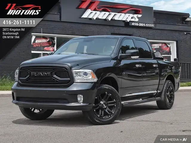 2016 Ram 1500 4x4 Crew Cab 140.5" LARAMIE Limited | LEATHER | SU in Cars & Trucks in City of Toronto - Image 2