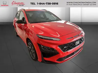 ***HYUNDAI KONA N LINE LIMITED, 22 000 KM, MOTEUR 1.6L TURBO, TRANSMISSION AUTOMATIQUE, TRACTION INT...