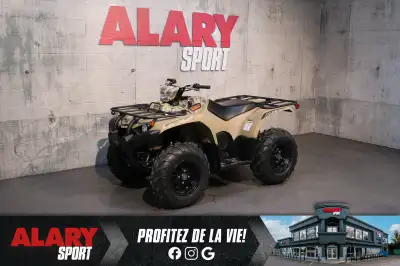 Ce VTT YAMAHA KODIAK 450 DAE CAMO 2025 est disponible DÈS MAINTENANT! Contactez-nous au 450-420-2707...