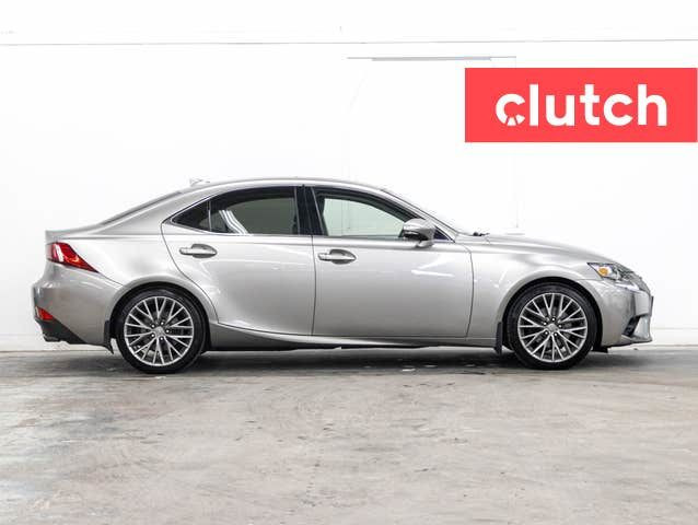 2015 Lexus IS 250 AWD w/ Luxury Pkg w/ Power Moonroof, Nav, Heat in Cars & Trucks in City of Toronto - Image 4