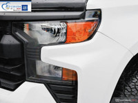 Summit White 2023 Chevrolet Silverado 1500 Custom 4WD 8-Speed Automatic 2.7L I4 Turbocharged DOHC 16... (image 7)