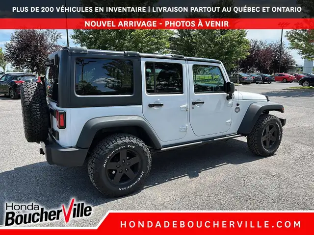 2016 Jeep Wrangler Unlimited SPORT MANUEL, TOIT RIGIDE ET TOIT M in Cars & Trucks in Longueuil / South Shore - Image 10
