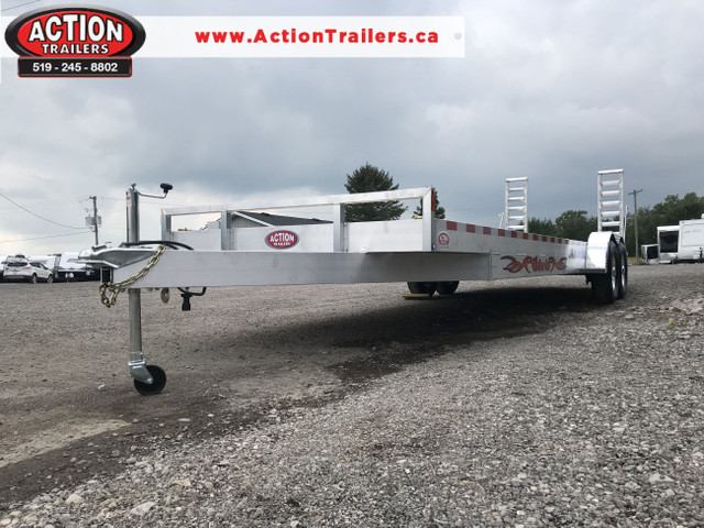 2023 WOLVERINE ALL ALUMINUM VEHICLE/EQUIPMENT HAULER in Cargo & Utility Trailers in London - Image 2