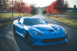 2015 Dodge Viper TA2.0 Competition Blue, 2-owner Cdn Car, 29kms!