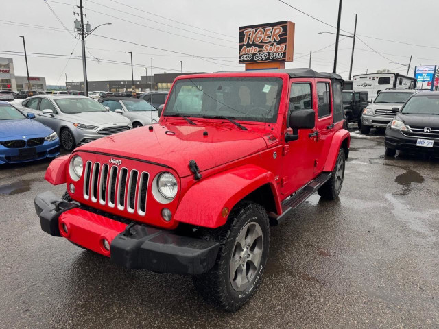 2016 Jeep Wrangler UNLIMITED, SAHARA, 4X4, 4 DOOR, AUTO, CERT in Cars & Trucks in London