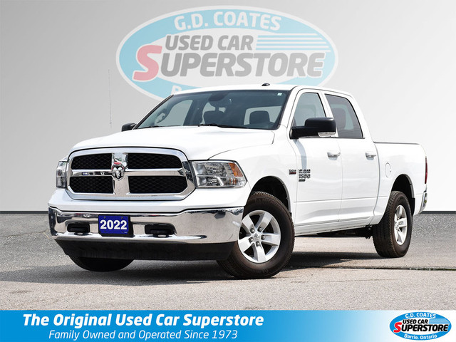 2022 Ram 1500 Classic SLT Crew Cab 4x4 ~Heated + Power Seat ~Cam in Cars & Trucks in Barrie