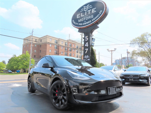 2022 Tesla Model Y PERFORMANCE PKG AWD-Blind Spot Monitor-Naviga in Cars & Trucks in Oakville / Halton Region
