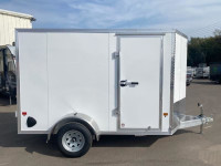 2024 E-Z HAULER 6' X 10' ALUMINUM ENCLOSED TRAILER