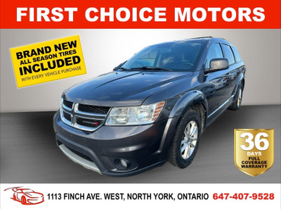 2014 DODGE JOURNEY SXT ~AUTOMATIC, FULLY CERTIFIED WITH WARRANTY