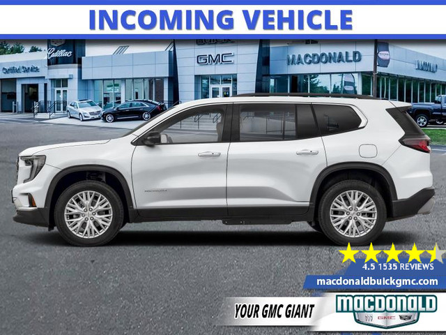 2026 GMC Acadia Elevation - $380 B/W in Cars & Trucks in Moncton