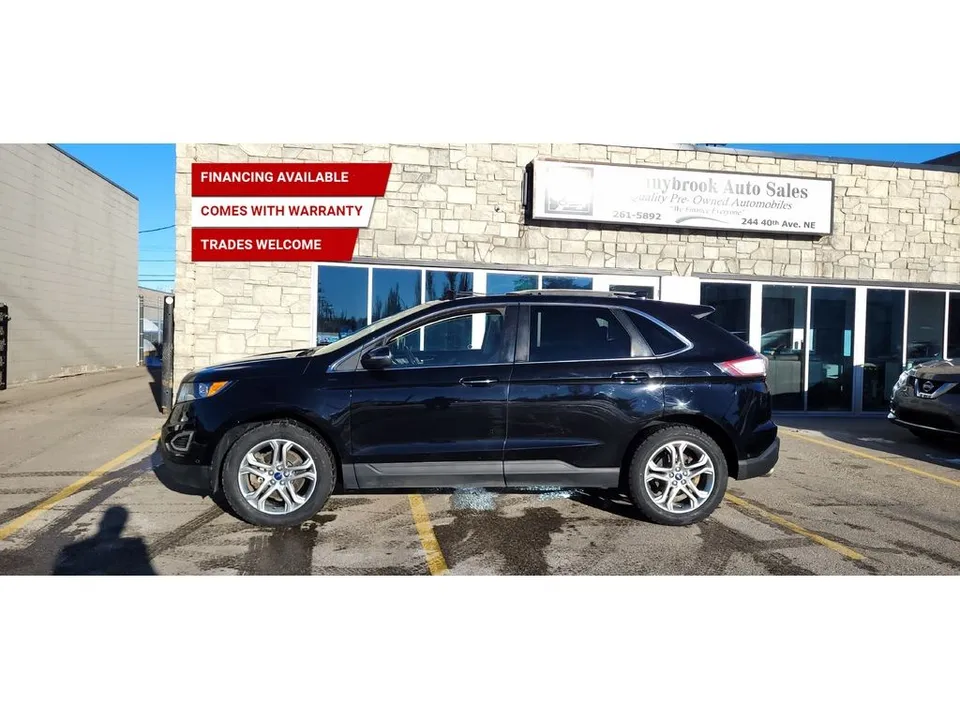 2017 Ford Edge Titanium AWD/LEATHER/NAVIGATION/SUNROOF/