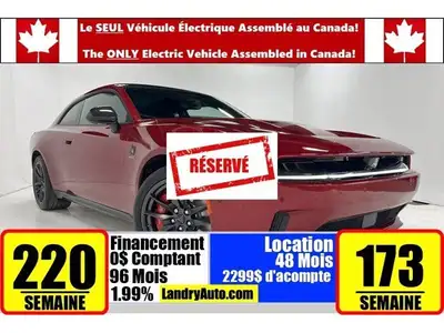 Construit au Canada! Charger Daytona SCAT PACK Électrique TI (AWD) Puissance de 500KW/670 HP Autonom...