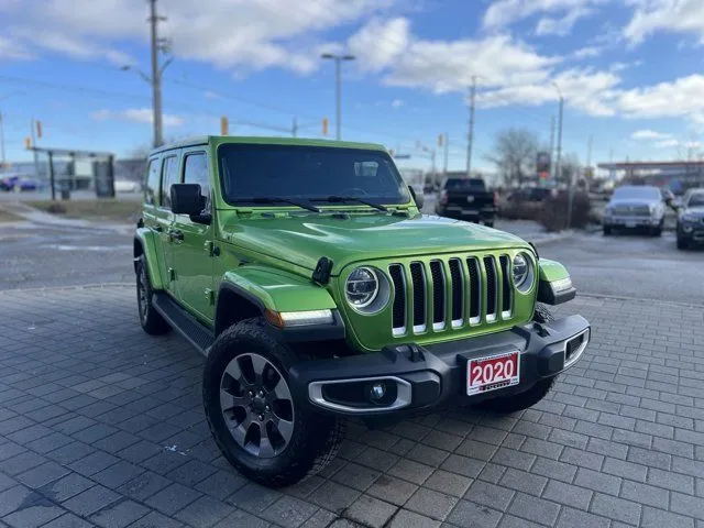 2020 Jeep Wrangler Unlimited | Sahara | Clean Carfax | Leather