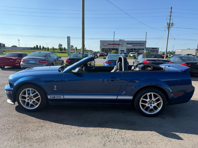 2008 Ford Mustang SHELBY GT500 CONV, ONLY 13,000KMS, MINT,CERT in Cars & Trucks in London - Image 3