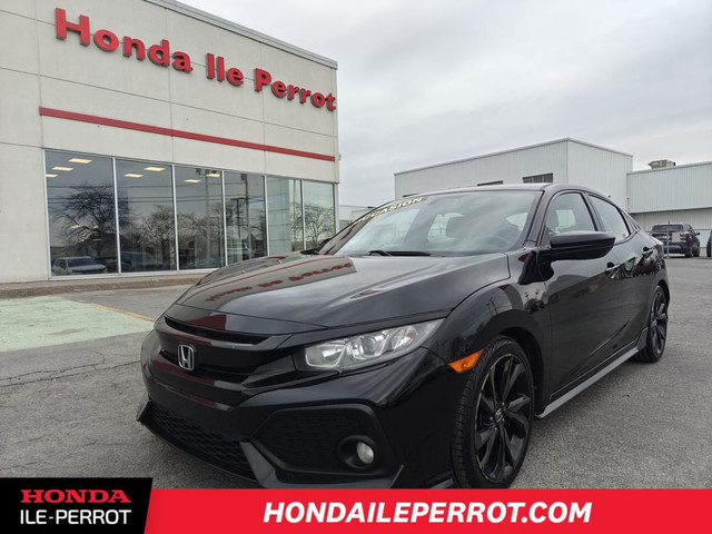 2018 HONDA CIVIC HATCHBACK SPORT * MANUELLE, CAMERA LATERALE, TO in Cars & Trucks in City of Montréal