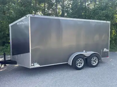 - V-nose design - Barn doors - 6’6” interior height - New tires - Brakes and all lights working - Ex...