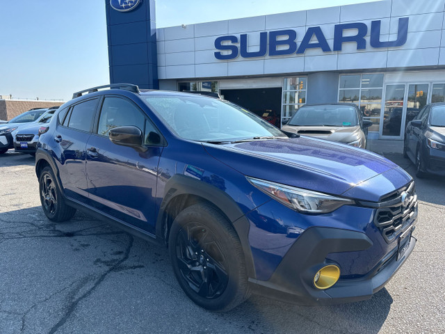 2024 Subaru Crosstrek Onyx Off Lease, Bought Here, Serviced Here in Cars & Trucks in Markham / York Region