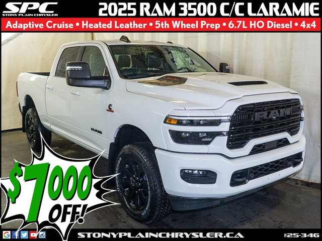 2025 RAM 3500 Laramie 4x4 Crew Cab 6'4 in Cars & Trucks in St. Albert