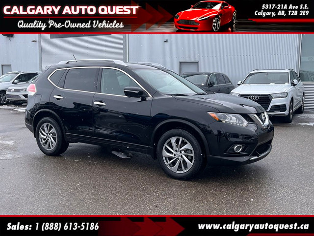  2015 Nissan Rogue AWD 4dr SL NAVI/B.CAM/LEATHER/ROOF in Cars & Trucks in Calgary