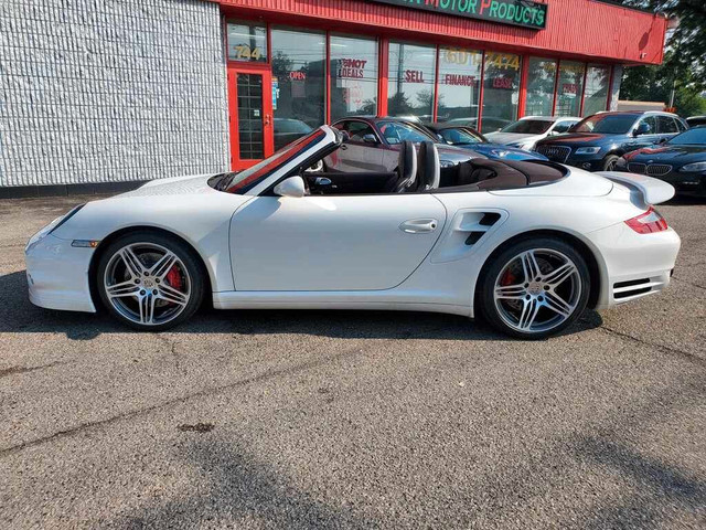  2008 Porsche 911 Turbo Cabriolet *Navigation / Leather /FabSpee in Cars & Trucks in London - Image 3
