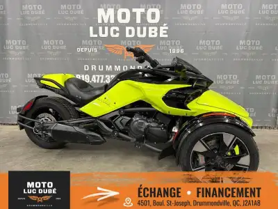 Can-Am Spyder F3-S SE6 2022 SEULEMENT 6 051 KM TRANSMISSION SEMI-AUTOMATIQUE 6 VITESSES FINANCEMENT...