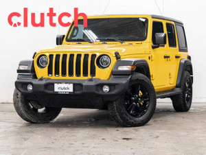 2021 Jeep Wrangler Unlimited Unlimited Sport Altitude 4x4 w/ Uconnect 4C, Apple CarPlay & Android Auto, Heated Steering Wheel