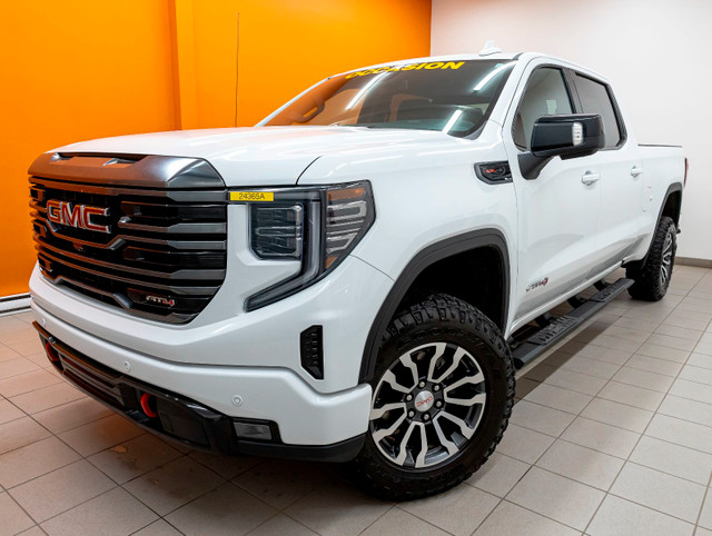 2023 GMC Sierra 1500 AT4 CREW 4X4 *NAV* CUIR SIÈGES VENT CARPLAY in Cars & Trucks in Laurentides