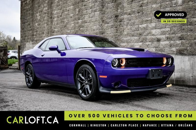 2023 Dodge Challenger GT AWD • LOW MILEAGE • REMOTE START in Cars & Trucks in Cornwall