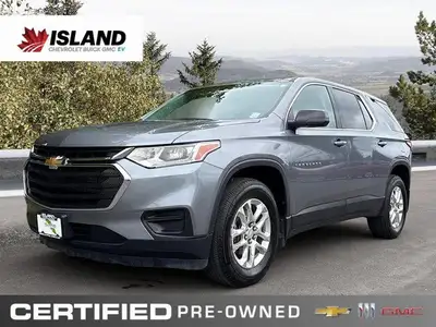 Command the road with this 2021 Chevrolet Traverse LS. Boasting a powerful 3.6L V6 engine delivering...