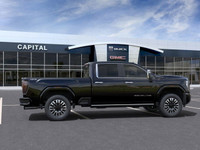 This 2025 GMC Sierra 2500HD in Onyx Black is equipped with 4WD and Turbocharged Diesel V8 6.6L/ engi... (image 5)