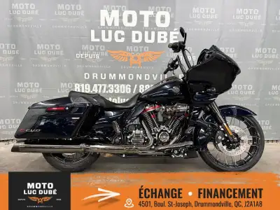 Harley-Davidson FLTRXSE CVO Road Glide 2022 SEULEMENT 8 382 KM MOTO CANADIENNE ALARME FREINS ABS NAV...