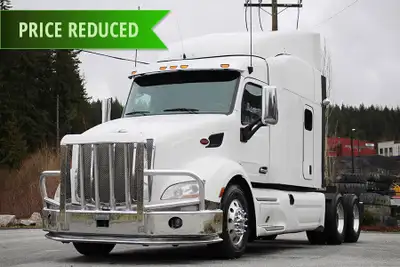 579 Tandem Sleeper Semi with 80in Sleeper - 455 HP 13 Spd Auto Motor Replaced in 21 - Full Lockers S...