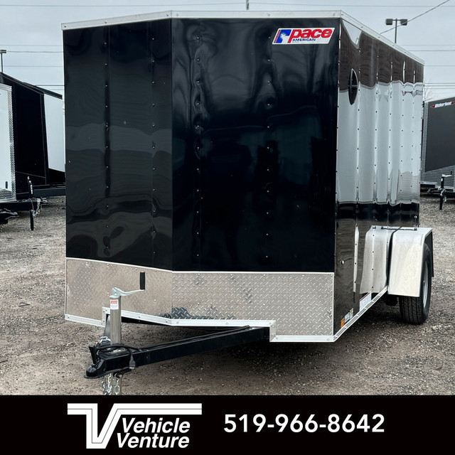 2024 PACE OB6X12SI2 OUTBACK FLAT TOP 24 SLOPED V NOSE RAMP DOOR  in Cargo & Utility Trailers in Oakville / Halton Region