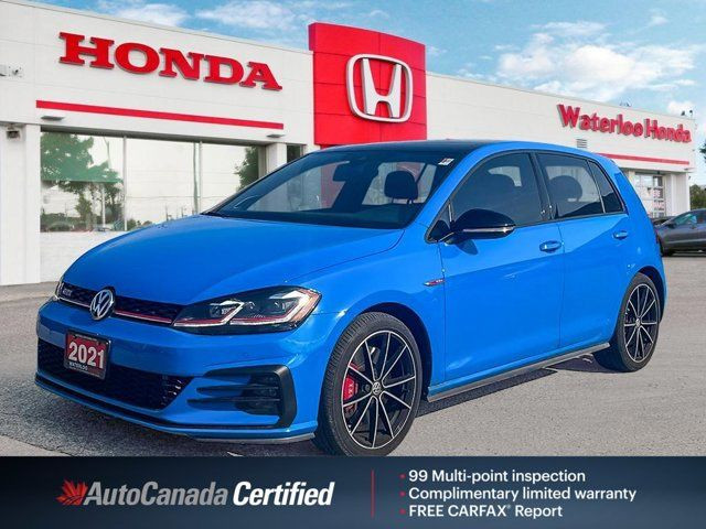 2021 Volkswagen Golf GTI Autobahn | ACCIDENT FREE | BLINDSPOT in Cars & Trucks in Kitchener / Waterloo