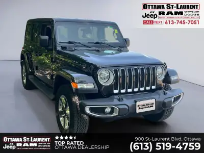 WE CAN GET YOU APPROVED ON THIS 2018 JEEP WRANGLER SAHARA 4X4 TODAY FEATURED OPTIONS -Leather faced...