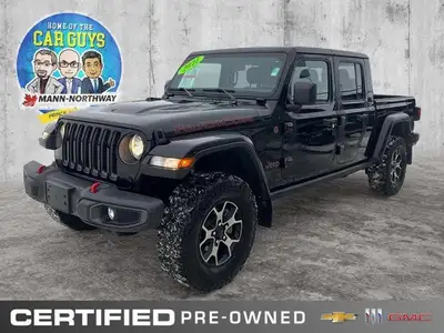 Recent Arrival!Black Clearcoat 2021 Jeep Gladiator 4WD 8-Speed Automatic 3.6L V6 24V VVTFresh oil ch...