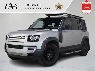 This 2023 Land Rover Defender 110 S delivers rugged capability and modern luxury with a raised air i...