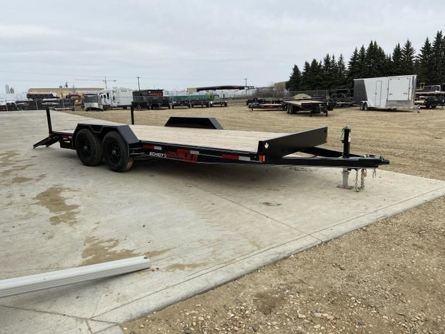 2024 Double A Trailers Carhauler Trailer - 83in. x 18' (10000 GV in Cargo & Utility Trailers in Strathcona County - Image 3